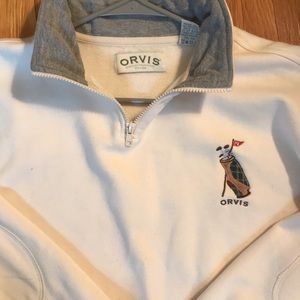 Men’s Orvis 1/4 Zip Golf Sweater - Size L